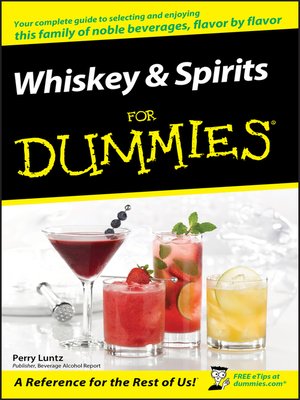 cover image of Whiskey & Spirits For Dummies